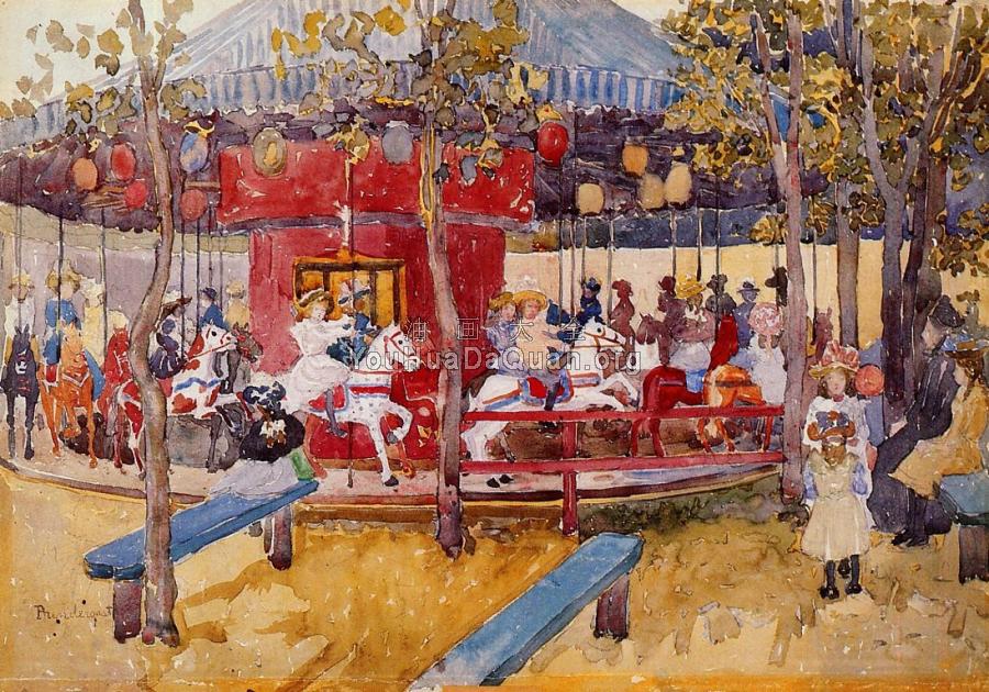 Merry-Go-Round, Nahant - 莫里斯·巴西·加斯特
